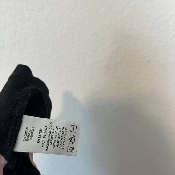 Year of Ours Body Black Sleeveless V-Neck Jumpsuit Onesie Women's Size XL - Picture 5 of 6